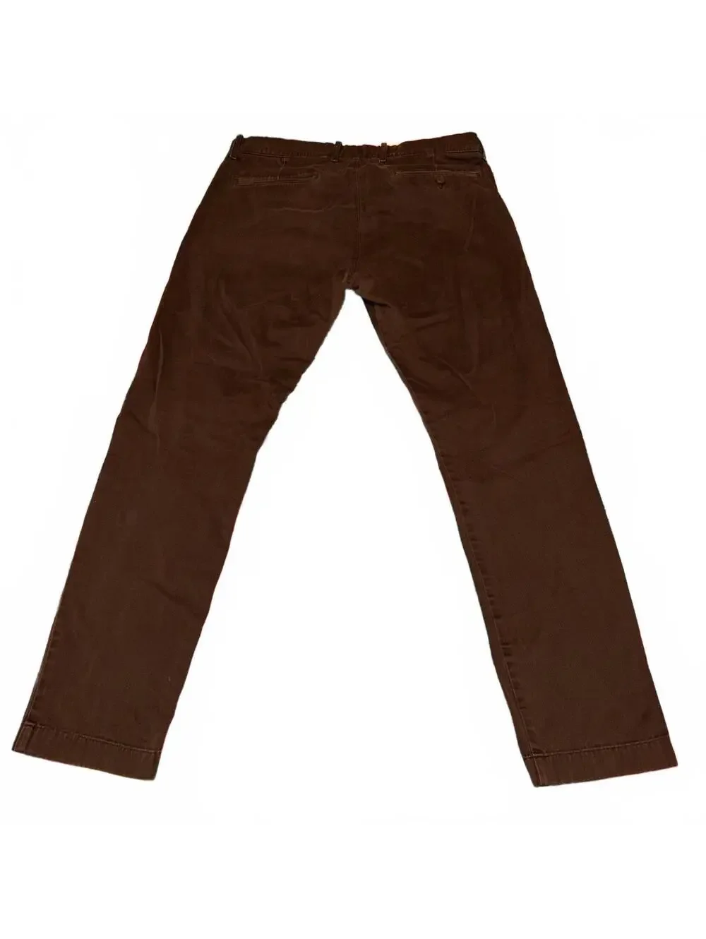 J.Crew $98 Men’s W33 L32 Brown Stretch Straight Cotton Blend Pants Work/Casual